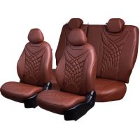 Чехлы Премиум Экокожа Байрон Президент|Жук на Chevrolet Rezzo (2004-2008)