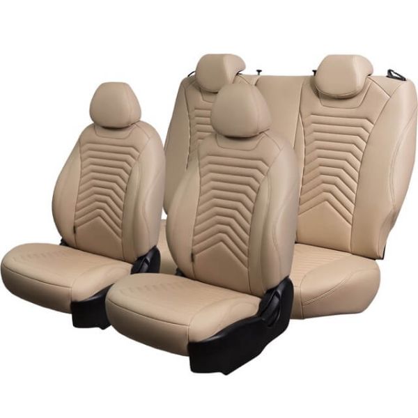 Чехлы Премиум Экокожа Байрон Президент|Жук на Chevrolet Rezzo (2004-2008)