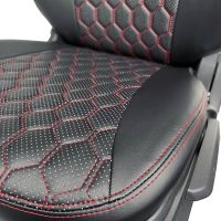 Чехлы Экокожа Ромб на Sollers Atlant (2022+) 3 места